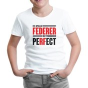 Resim Lord T-Shirt Tenis - Pronounced Perfect Beyaz Çocuk Tshirt 