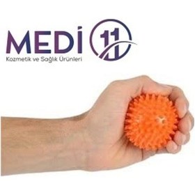 Resim Msd Dikenli Top El Egzersiz Topu Dikenli Masaj Duyu Topu 6 Cm 