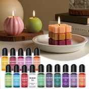 Resim 1 adet-10ml/0.35fl.oz Mum Boyası, -Mum Boyama Boyası, DIY Mum Boyama için Uygun, Yaratıcı Mum Yapımı Malzemeleri 