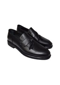 Resim Bayclas Bağsız Püsküllü Bant Model Ökçeli Poli Taban Kundura Bc-800-opolı Siyah 