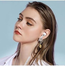 Resim İphone Ucu Çıkışlı Pop Up Kulakiçi Yumuşak Kontrol Tuşlu Kulaklık (4989) 