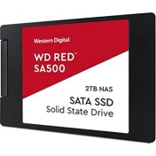 Resim WD Red SA500 WDS200T1R0A 2TB 560/530 Server ve Nas İçin 25" Enterprise Sata SSD 