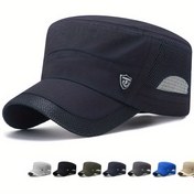 Resim Unisex Hızlı Kuruyan Nefes Alabilir Mesh Panelli ve Geniş Kenarlı Güneş Şapkası - Erkekler & Kadınlar için Yazlık, Plaj, Yürüyüş, Günlük Kullanım (Çoklu Renk Seçenekleri), Güneş Koruma 