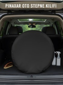 Resim Mercedes A Class Uyumlu Oto, Stepne Kılıfı Lastikli 13-15inç Prime Kalite Dayanıklı Pınaxar 