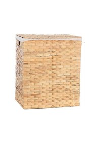 Resim Mien Çamaşır Sepeti Hasır Dikdörtgen Büyük Mıenh-3043 Açık Kahverengi 