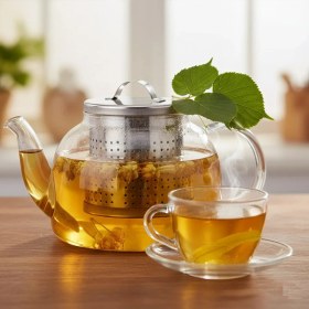 Resim Fırsatkolik Çay Süzgeci Büyük Boy Paslanmaz Çelik Demlik Içi Çay Süzgeci Geniş Hacimli ve Dayanıklı 