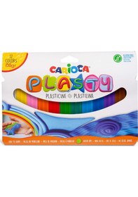 Resim Carioca Plasty Kurumayan Oyun Hamuru 12 Renk - 150gr 