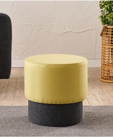 Resim Favora Patara Puf - Sarı Sarı 