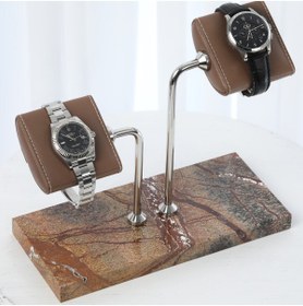 Resim Onywatch Mermer Saat Standı Saat Koleksiyon Kutusu Çoklu Saat Kutusu Çoklu Cartier Kutusu Hublot Kutusu 