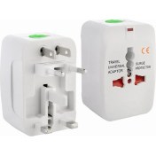 Resim Teknomila Seyahat Universal Çoklu Priz Adaptörü Akım Korumalı 10A 250V 