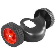Resim Besthome1 Evrensel Bahçe Çim Biçme Makinesi Desteği - 30 Cm Siyah-kırmızı Tekerlek 