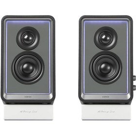 Resim Edifier QR65 GaN Şarjlı Masaüstü Aktif Bluetooth Monitör Hoparlör 