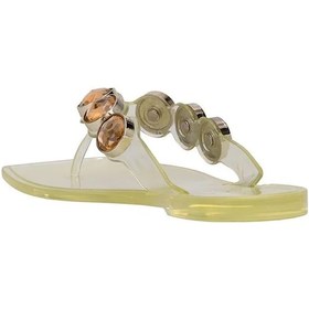 Resim Elit Kdrj001-1 Kadın Parmak Arası Terlik Sarı Sarı 