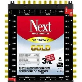 Resim Next 10/24 Kaskatlı Multiswitch Uydu Santrali 