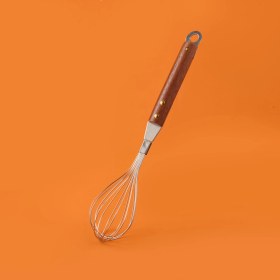 Resim Arow Ahşap Saplı Çırpıcı - Gri / Kahverengi 
