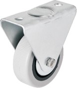 Resim Skygo Hts 106 - 50 mm Sabit Kapaklı Gri PVC Teker 