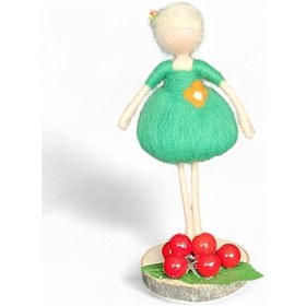 Resim Kiraz Bahçesi Keçe Bebek 