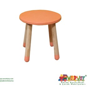 Resim Wood&Joy Mercan Rengi Tabure 