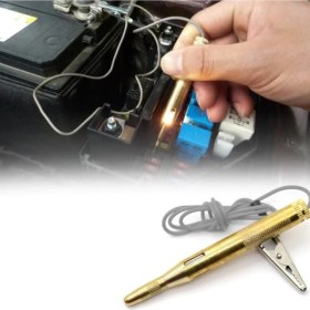 Resim Mega Oto Market 12 V Araç Kontrol Kalemi Timsah Ağızlı 