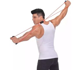 Resim Pilates Egzersiz Direnç Lastiği 