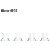 Resim Göğüs Pompası Aksesuarları Flanş Huni Ekler 13/15/17/19/21/24mm Kalibre Boyutu 19mm-4pcs 
