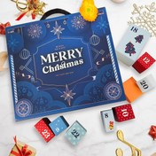 Resim Noel Geri Sayım Kutusu Paketleri, Noel Hediye Kutusu, 1 Renkli Sert Kutu ile 24 Küçük Kutu (Bir Hediye Size 24 Sürpriz Getirir), Eşyalarla Dolu Gizemli Paket, Advent Takvimi Boş Kutu, Noel Kutusu, Doldurulacak Advent Takvimi Kutuları, Noel Kutuları, Noel Geri Sayım Kutusu, Noel Kar Taneleri 