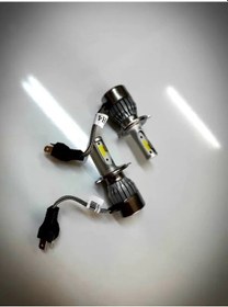 Resim H4 Beyaz Işık Led Xenon Far Ampulü Şimşek Etkili / 10 