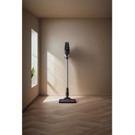 Resim Şarjlı LED Işıklı Kablosuz Dikey Süpürge, Beyaz 
