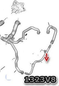 Resim Citroen Ds3 Devirdaim Hortumu [Orjinal] (1323V8) 