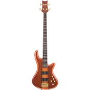 Resim Schecter Stiletto Studio-4 Bas Gitar (Honey Satin) 