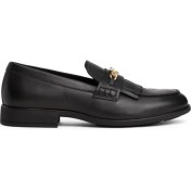 Resim Tommy Hilfiger Deri Siyah Kadın Loafer FW0FW08971BDS 