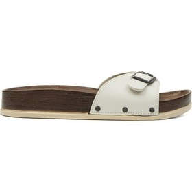 Resim Pierre Cardin PC-6782 Kadın Terlik Krem 