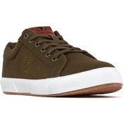 Resim Buckhead 4213 Mayer Haki Yazlık Keten Comfort Erkek Sneaker Spor Ayakkabı Haki 