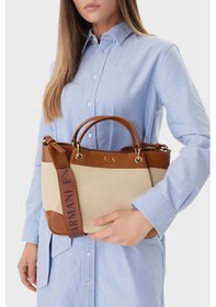 Resim Armani Exchange Bayan Çanta Xw000393 Af22518 M6261 Bej Bej 