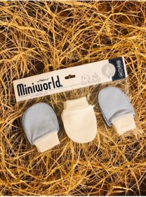 Resim Miniworld Yeni Doğan Bebek Eldiveni 3lü 