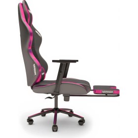 Resim Warrior Aragorn Kumaş Oyuncu Koltuğu - Mor Ayna - Ayak Uzatmalı Bilgisayar Sandalyesi - 1598B1203 