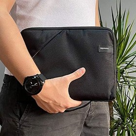 Resim Moserini Lenovo E10 10.1" Smart Slim Tablet Çantası (Siyah) 