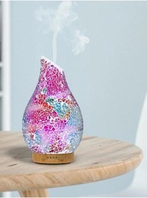 Resim SMAYLİNG Hava Nemlendirici Aromaterapi Ev Ofis Kokusu Led Işıklı Desenli Dekoratif Modern Şık Zaman Ayarlı 