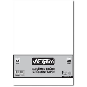 Resim A4 40 Parça Çizgisiz Parşömen Kağıdı 4915 