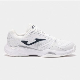 Resim Joma Master 1000 2502 Beyaz Erkek Toprak Kort Tenis Ayakkabısı Tm100s2502c Beyaz 