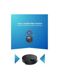 Resim Tefal X-plorer Serie 75 Robot Süpürge Uyumlu Speaker Rg7675 