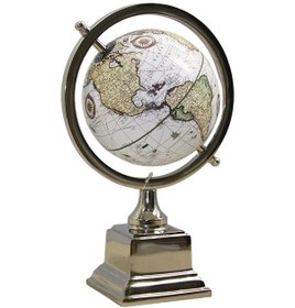 Resim Dünya Küre Stantlı Dekoratif Döner World Globe Sl340-d 26cm 