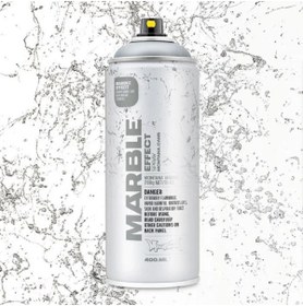 Resim Ege Montana Marble Effect Mermer Efekti Sprey Boya Gümüş 400 ml 