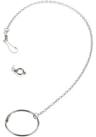 Resim Suntek Papağan Paslanmaz Çelik Sekiz Halkalı Halhal 6-gümüş 