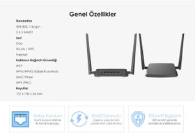 Resim D-Link DIR-615 X1 Wireless N300 Router 