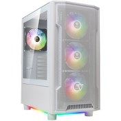 Resim Gamdias Athena M6 Lite WH 750W Mesh ARGB 80+ Bronze ATX White Edition Gaming Kasa 