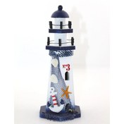 Resim Ahşap Marin Deniz Feneri Model 9 