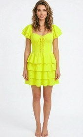 Resim Yanny Dress - 36 / Yeşil 