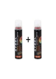 Resim Steel Sprey Boya Kırmızı 200ml 2 Adet 05 Kırmızı 