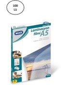 Resim HALL BREATHE A5 125 Micron 100 Adet Laminasyon Filmi, yüksek kalite ve dayanıklılık sağlar. 